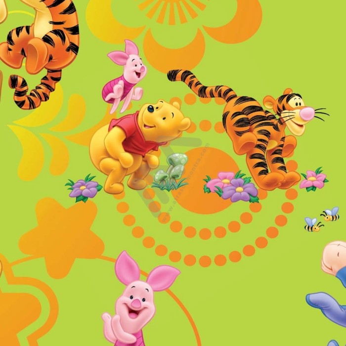 Papel de Embrulho Disney Winnie The Pooh c/25 folhas 70x100cm