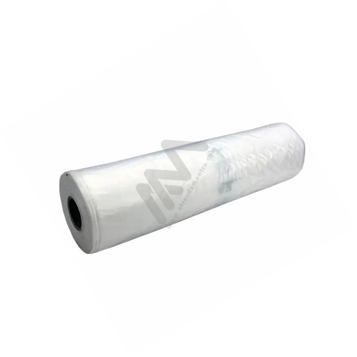 Roll w/ 500 Flat Plastic Bags 20x30 (7,5 microns)