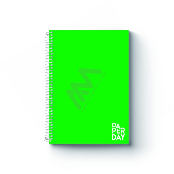 A4 Paper Day Stapled Notebook 160 Lined Sheets