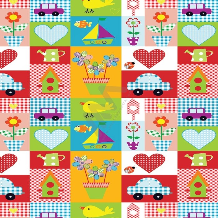 Infantile Wrapping Paper w/ 25 sheets 70x100cm