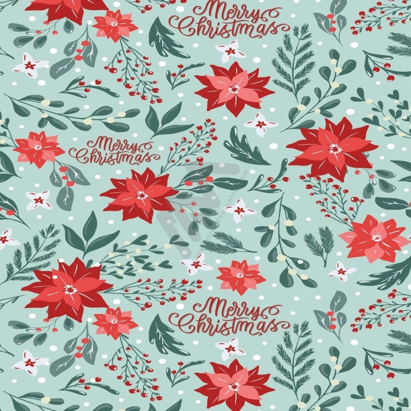 Christmas Wrapping Paper w/ 25 sheets 70x100cm