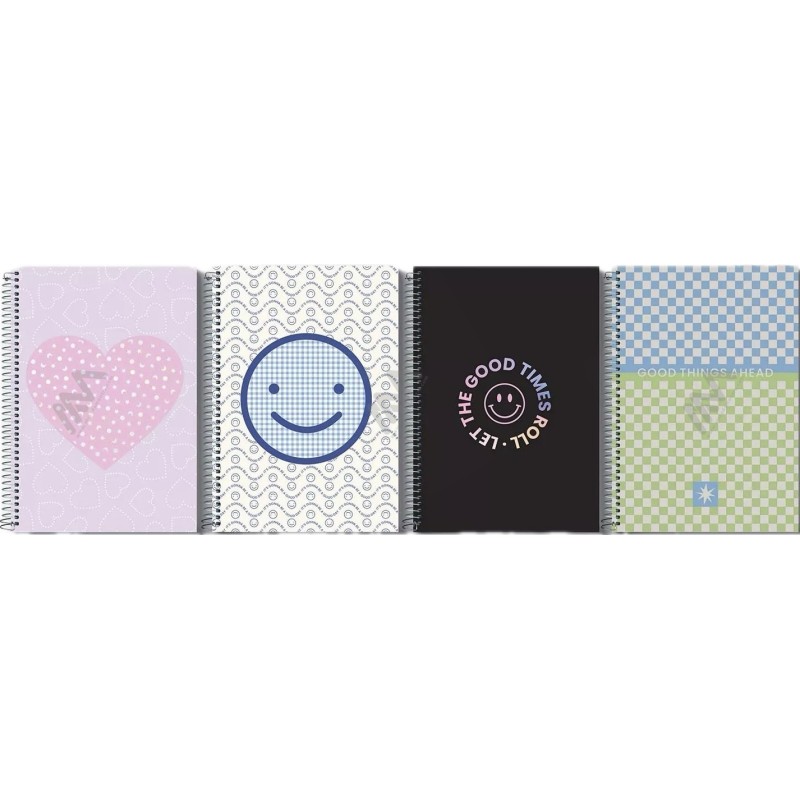 A4 Spiral Notebook 80 Lined Sheets