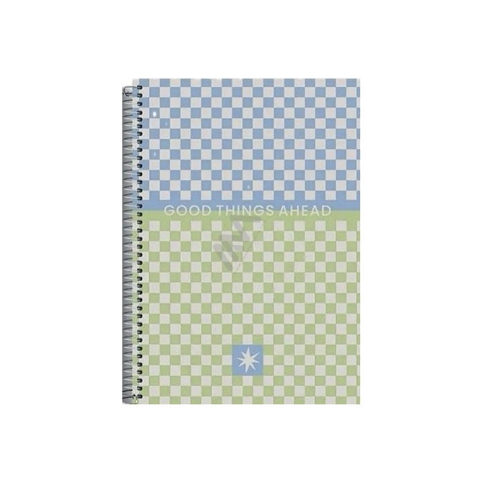 A4 Spiral Notebook 80 Lined Sheets