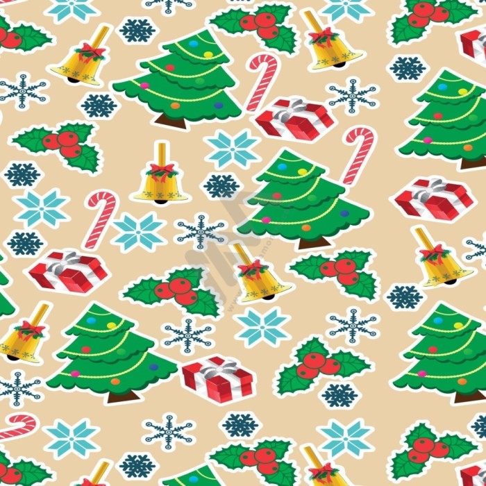 Christmas Wrapping Paper w/ 25 sheets 70x100cm