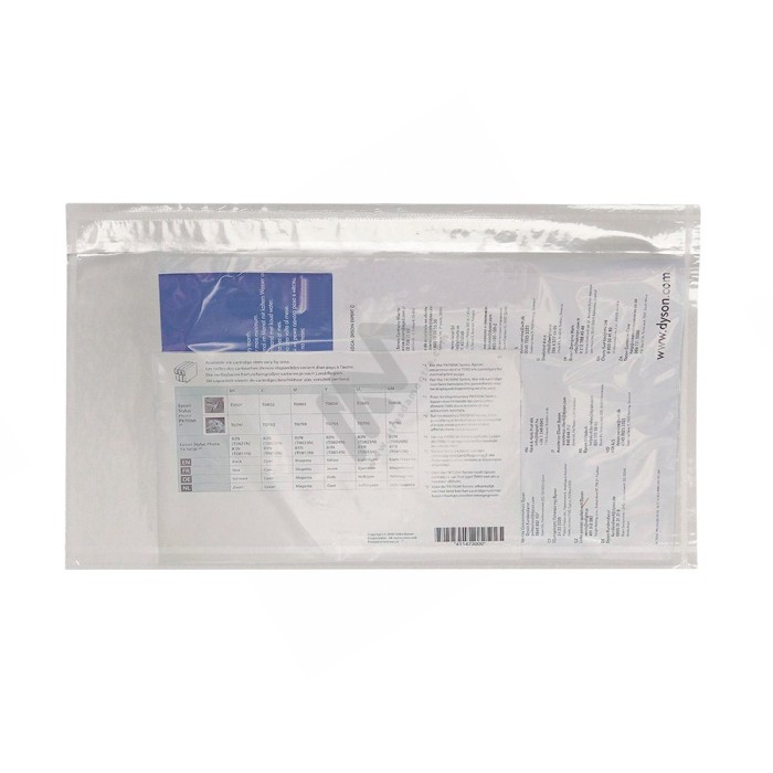 Clear Adhesive Standard Envelopes DL 228x120mm