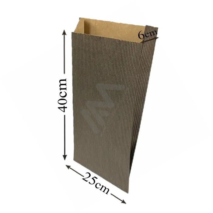 Black Kraft GIFT ENVELOPES 25+6x40