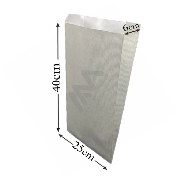Silver GIFT ENVELOPES 25+6x40
