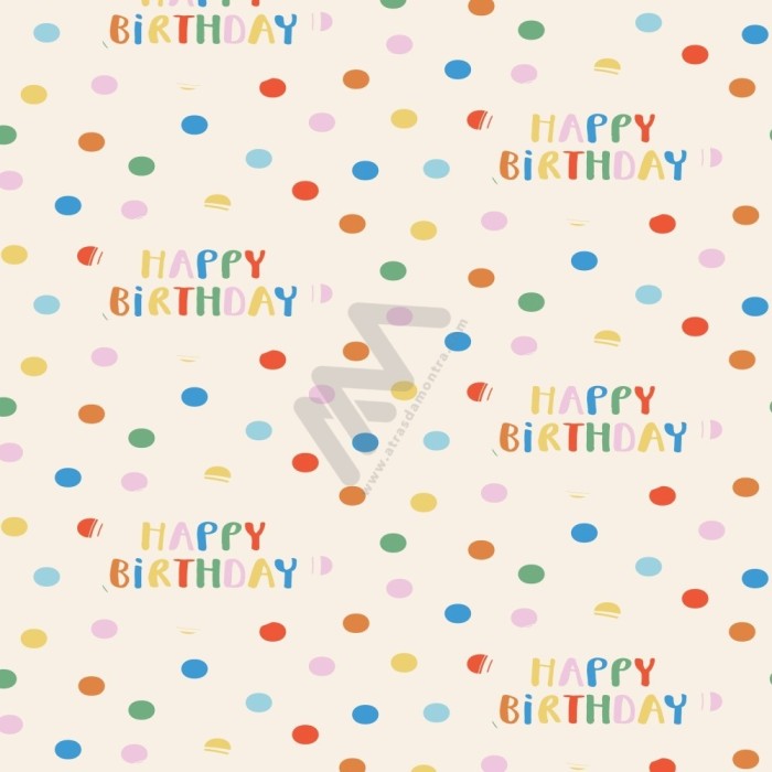 Infantile Wrapping Paper w/ 25 sheets 70x100cm