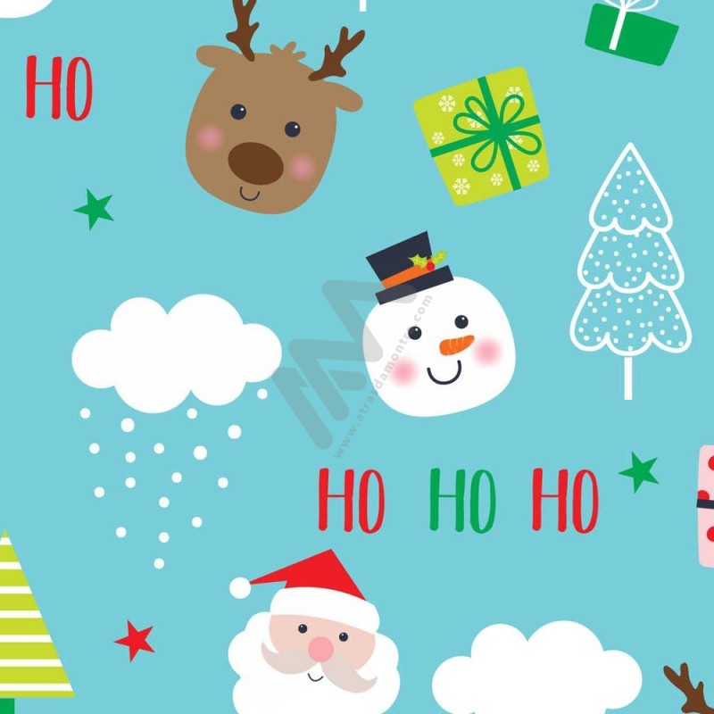 Christmas Wrapping Paper w/ 25 sheets 70x100cm
