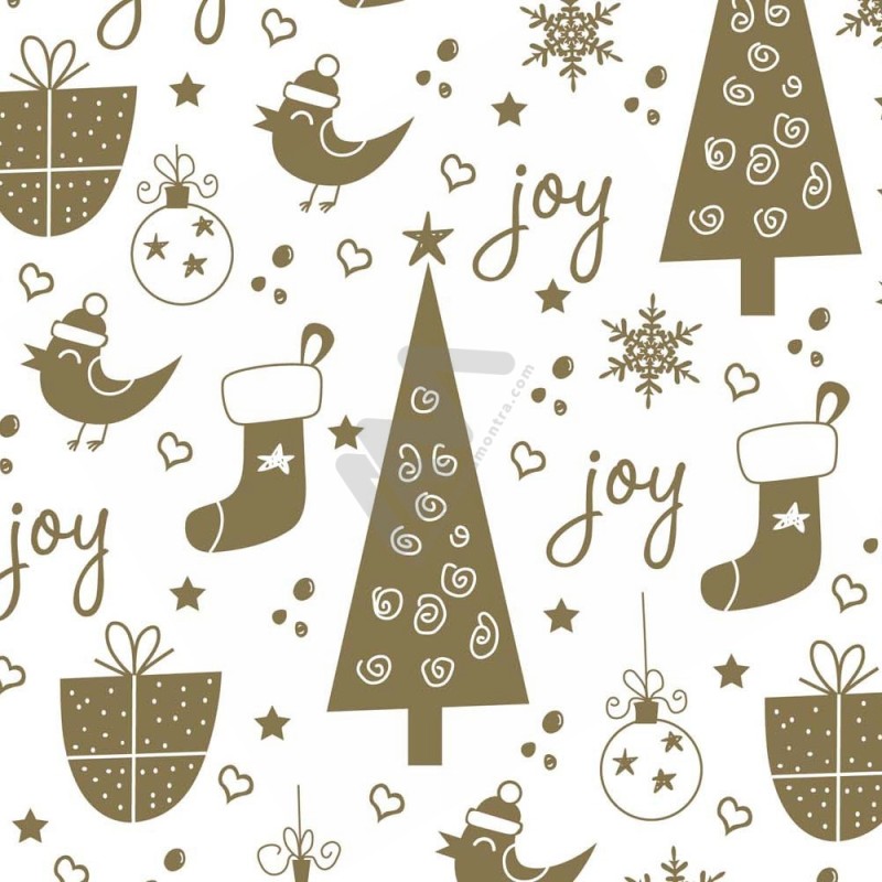 Christmas Wrapping Paper w/ 25 sheets 70x100cm