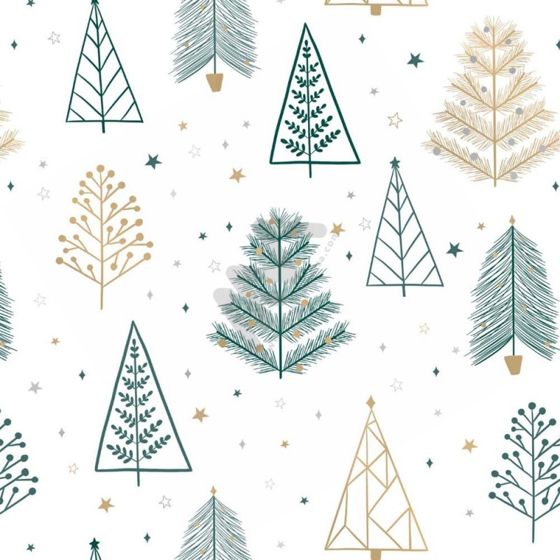 Christmas Wrapping Paper w/ 25 sheets 70x100cm