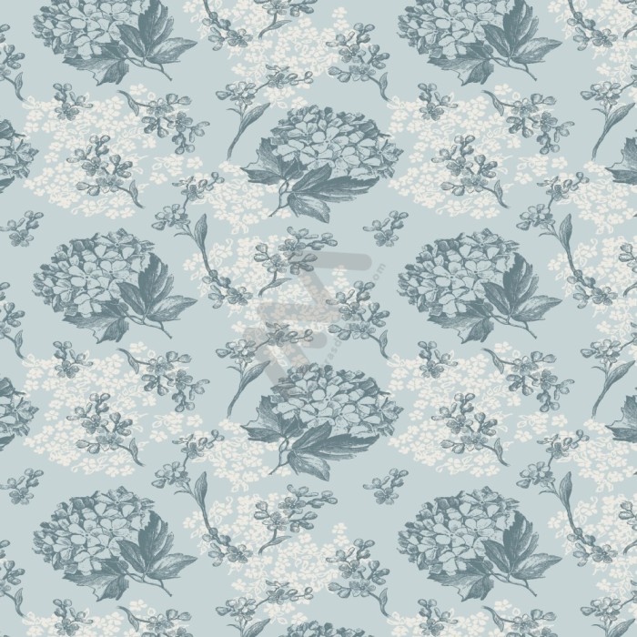 Flowers Wrapping Paper w/ 25 sheets 70x100cm