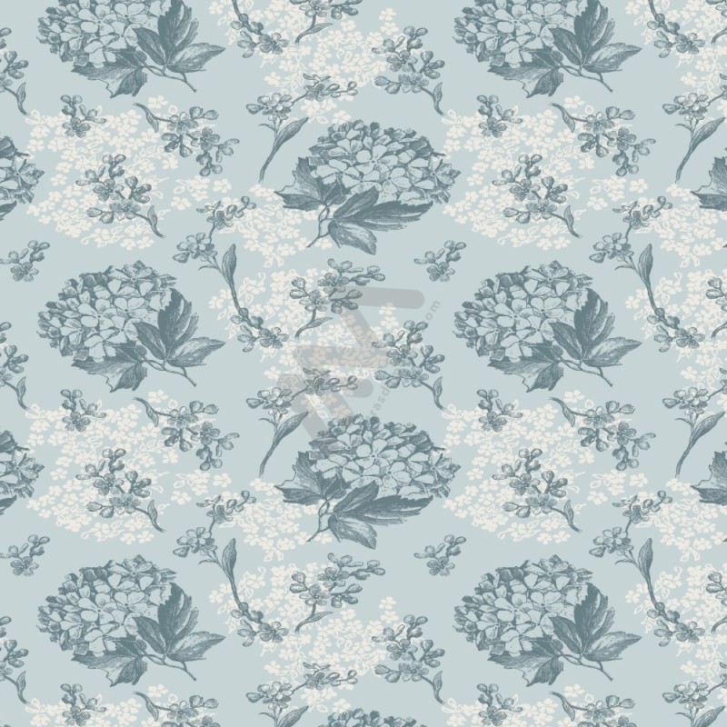 Flowers Wrapping Paper w/ 25 sheets 70x100cm