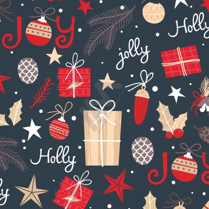 Christmas Wrapping Paper w/ 25 sheets 70x100cm