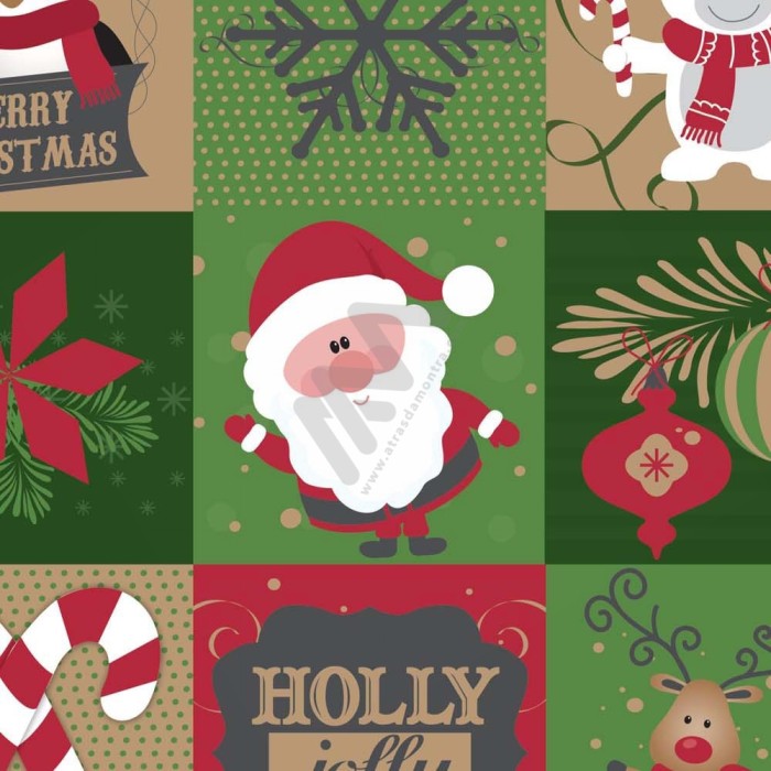 Christmas Wrapping Paper w/ 25 sheets 70x100cm