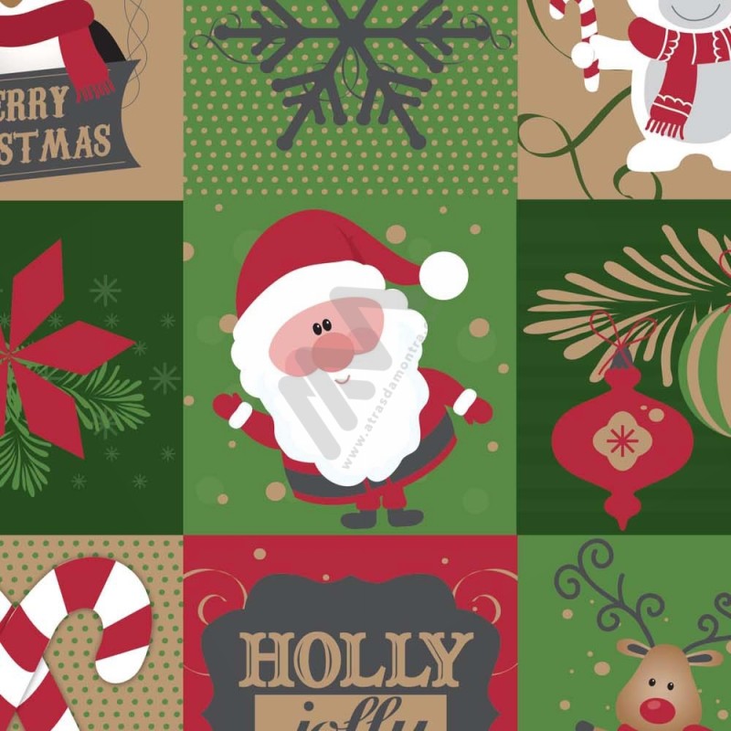 Christmas Wrapping Paper w/ 25 sheets 70x100cm