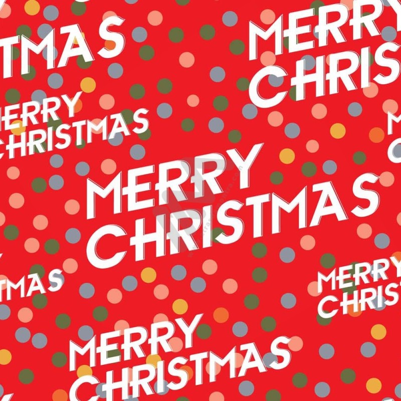 Christmas Wrapping Paper w/ 25 sheets 70x100cm