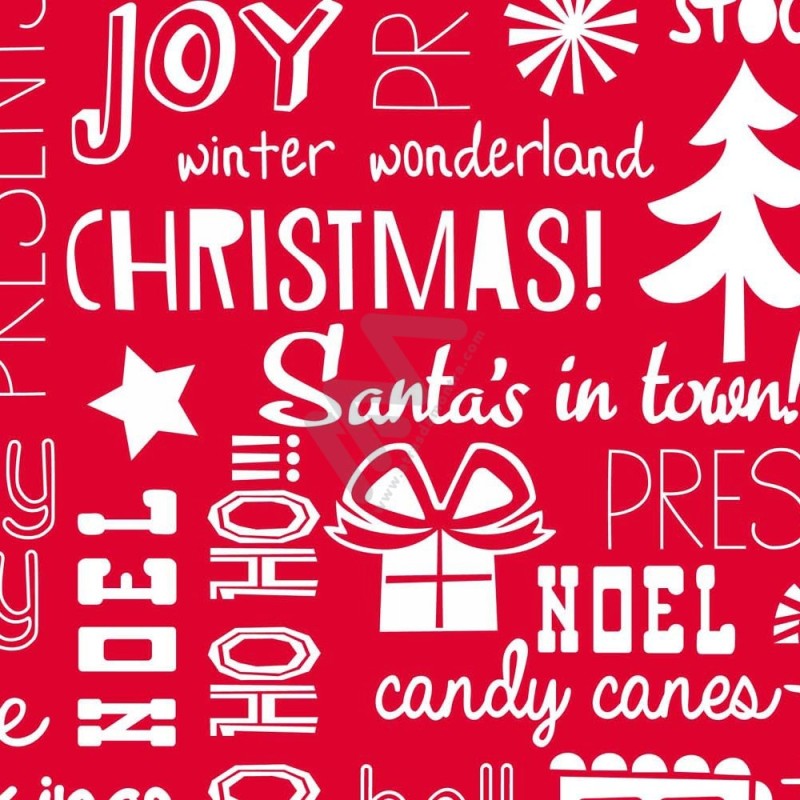 Christmas Wrapping Paper w/ 25 sheets 70x100cm